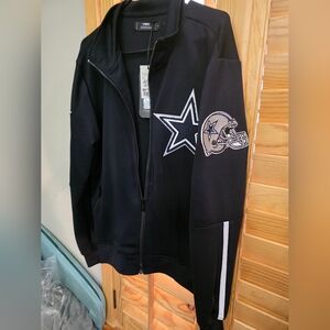 Pro Line Navy Full-Zip Jacket with Star Patch